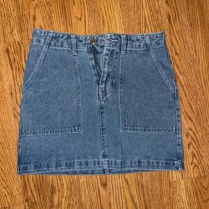 Cute Jean mini skirt